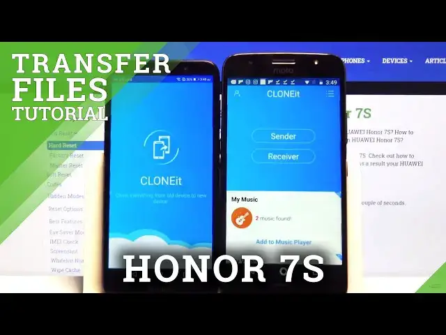 Video thumbnail for How to Transfer Files from HONOR 7S to Android phone using Clone it App – Move Storage