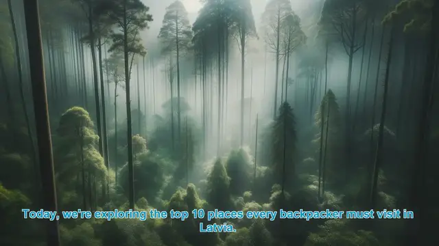 Video thumbnail for Exploring Latvia: Top 10 Must-Visit Places for Backpackers