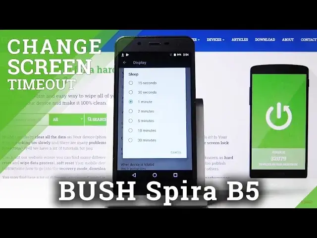 Video thumbnail for How to Set Screen Timeout on BUSH Spira B5 – Customize your Phone.