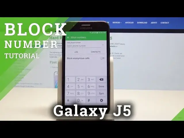 'Video thumbnail for How to Block Number on Samsung Galaxy J5 - Blacklist Mobile Number'