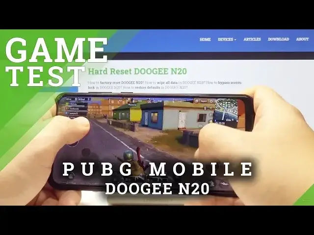 Video thumbnail for DOOGEE N20 PUBG GAMEPLAY / FPS Test