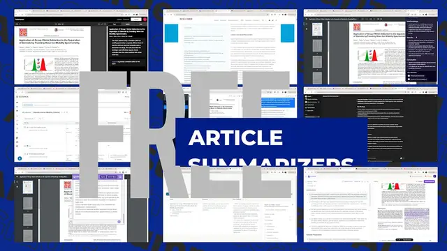 Video thumbnail for 8 Free AI Summarizers to Read Research Articles Faster __ Find Out Which Is Best For You!