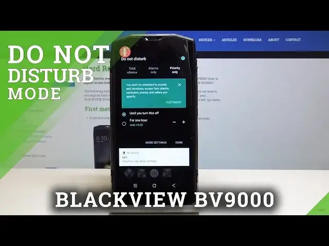 'Video thumbnail for Do Not Disturb Settings in BLACKVIEW BV9000 - Mute Sounds / Sound Preferences'