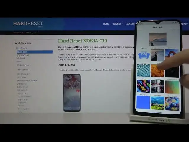 Video thumbnail for All Available Wallpapers on NOKIA G10 – Set Up Wallpaper