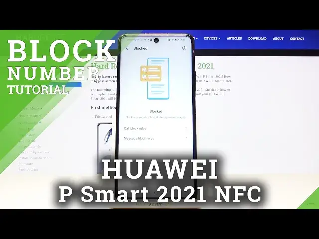 Video thumbnail for How to Block Number in HUAWEI P Smart 2021 NFC – Create Blocklist