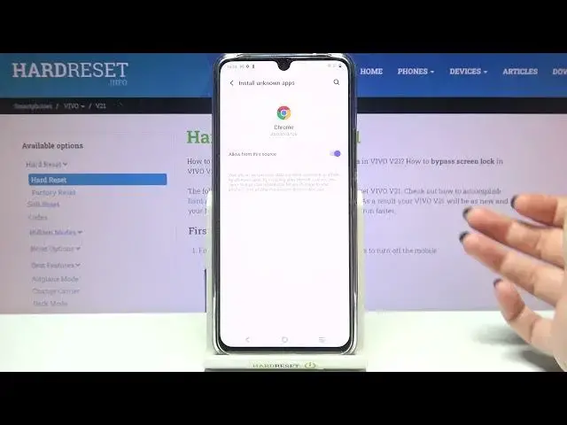 'Video thumbnail for How to Activate Unknown Sources in VIVO V21 – Allow App Installation'