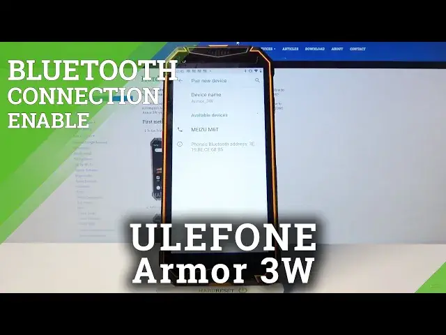 'Video thumbnail for ULEFONE Armor 3W – Share Data with Device & Turn On Bluetooth Connection'