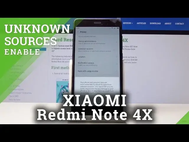 'Video thumbnail for How to Allow App Installation in Xiaomi Redmi Note 4X - Enable Unknown Sources'