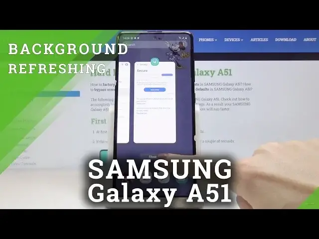 'Video thumbnail for How to Switch Off All Running Apps in SAMSUNG Galaxy A51 – Close Recent Items'