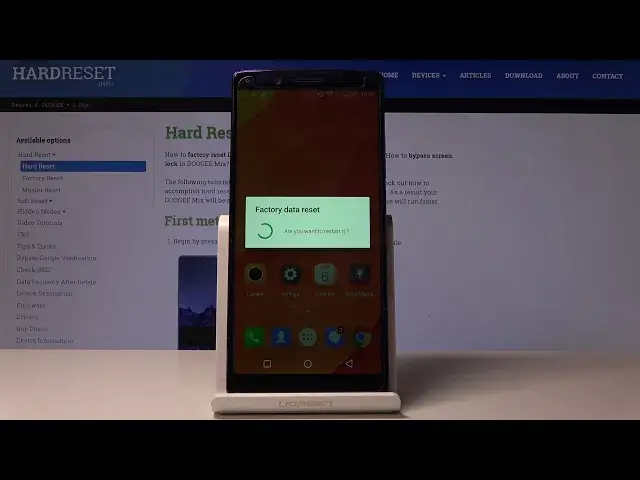 Video thumbnail for Hard Reset DOOGEE Mix - Factory Reset / Wipe Data
