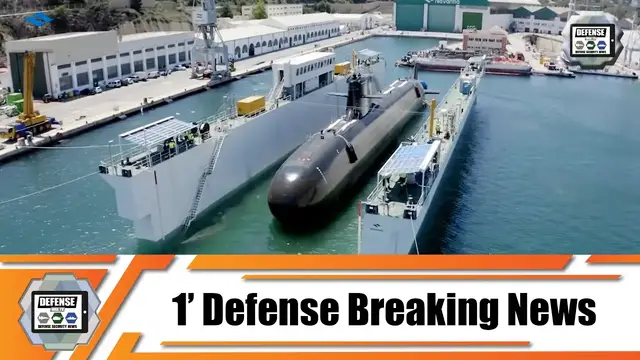 'Video thumbnail for Navantia floats out Isaac Peral S-80 class submarine'