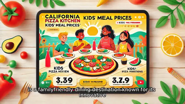 Video thumbnail for California Pizza Kitchen Kids’ Meal Prices