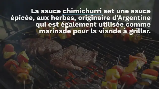 Video thumbnail for Bavette de boeuf chimichurri
