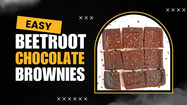 Video thumbnail for Beetroot Chocolate Brownies