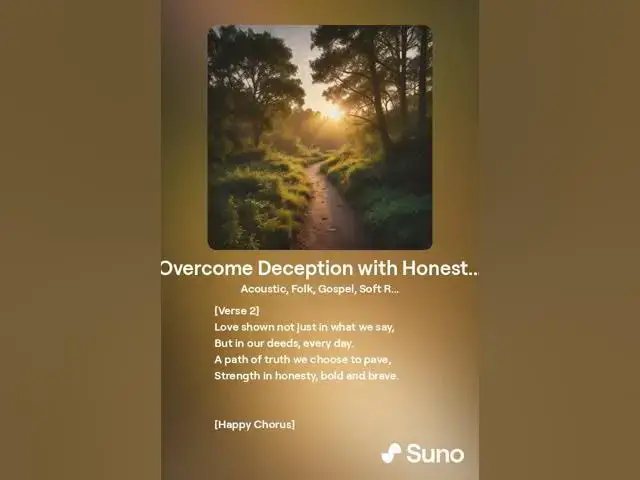 Video thumbnail for Overcome Deception with Honesty