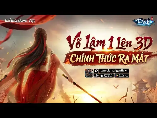Video thumbnail for VLTK 1 3D Chính Thức Cập Bến Việt Nam: TÂN VÕ LÂM - Game Đẹp Nghẹt Thở, Không Cần VPN!