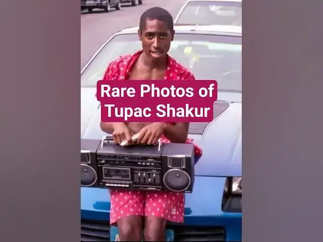 Video thumbnail for 🔥 Rare Photos of Tupac Shakur Most Fans Have Never Seen – 2Pac Rare Moments 🎬✨#tupac #2pac