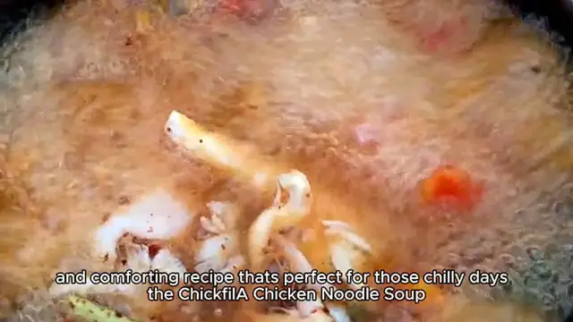 Video thumbnail for Chick Fil A Chicken Noodle Soup Recipe