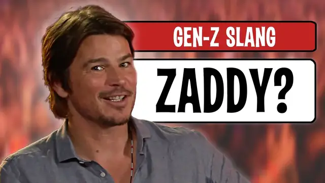 'Video thumbnail for "I Know I'm A Zaddy" 😂 Trap Star Josh Hartnett LEARNS Gen Z Slang!'