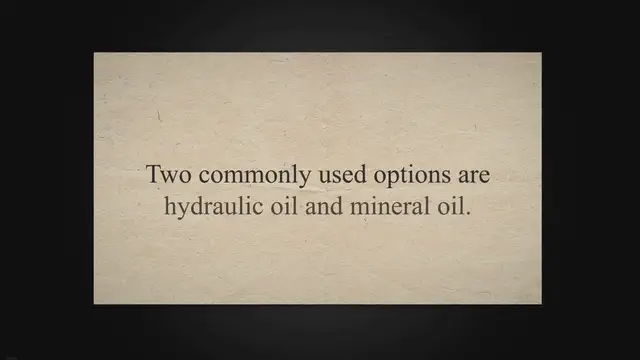 Video thumbnail for Hydraulic Oil vs Mineral Oil: Choosing the Right Oil
