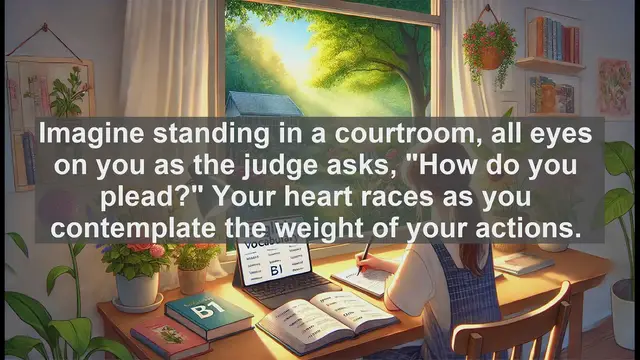 Video thumbnail for 2500 Must Know CEFR B1 Vocabulary - Understanding 'Guilty': Legal and Emotional Implications