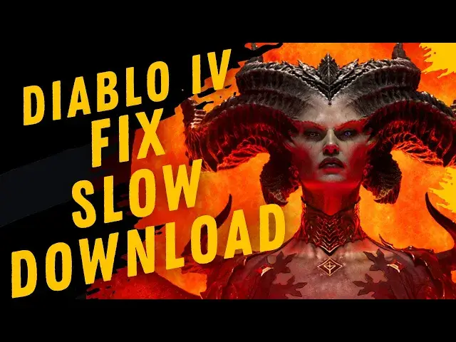 'Video thumbnail for Fix Slow Download Speed For Diablo IV | Pre-Load'