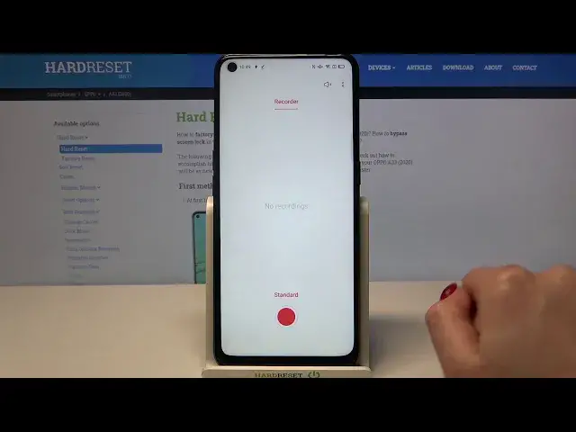 Video thumbnail for How to Record Sounds in OPPO A33 (2020) - Enable Voice Recording