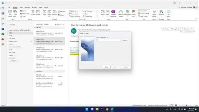 Video thumbnail for How to Export Contacts from Outlook