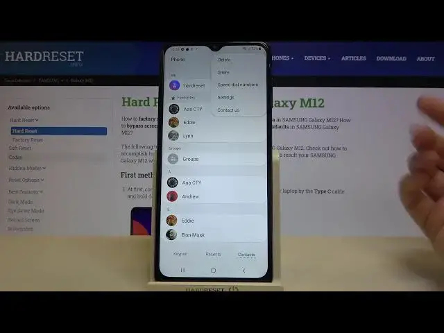 'Video thumbnail for How to Block Number in SAMSUNG Galaxy M12 – Block Calls & Texts'