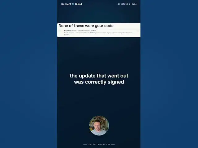 Video thumbnail for It Was Signed. It Was Legit. It Was Still Malware.