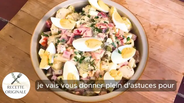 'Video thumbnail for Recette de la Salade Piémontaise Traditionnelle'