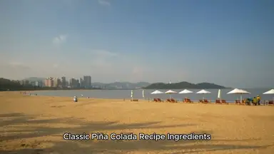 'Video thumbnail for piña colada recipe'