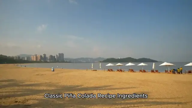 'Video thumbnail for piña colada recipe'