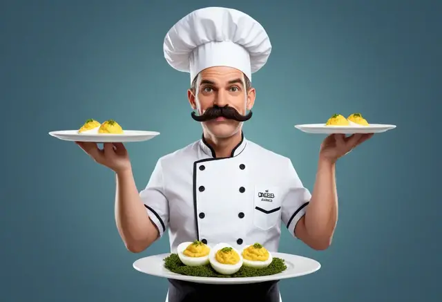 Video thumbnail for Deviled Eggs with Pickles