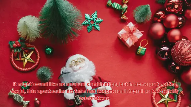 Video thumbnail for How Do People Celebrate Christmas With Fire-Dancing Shows?