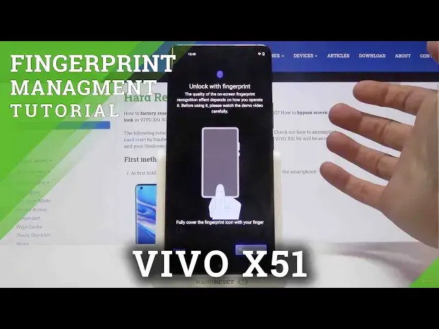 Video thumbnail for How to Set Fingerprint on VIVO X51 5G – Add Screen Lock