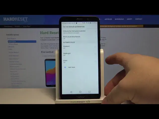 'Video thumbnail for How to Enable DND Mode in HUAWEI Honor Play 7 – Customize Silent Settings'