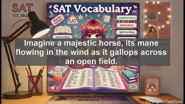 Video thumbnail for 5000 Must Know SAT Vocabulary - SAT Vocabulary: Understanding 'Courser' - A Swift and Strong Horse