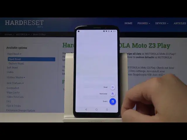 Video thumbnail for How to Add Event to Calendar in MOTOROLA Moto Z3 Play – Use Google Calendar