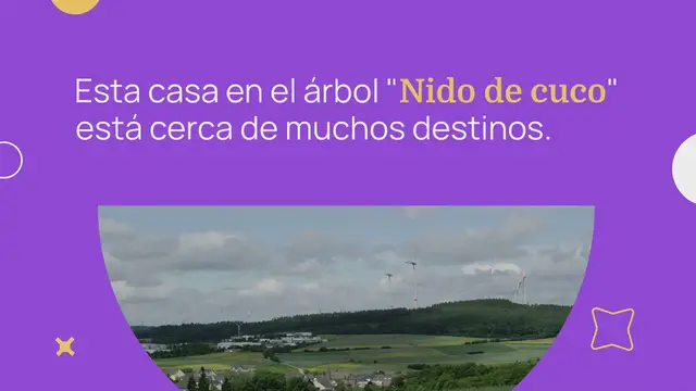 Video thumbnail for Casa en el Árbol “Nido de cuco”