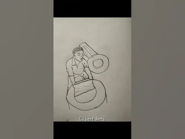 Video thumbnail for Hahaha #nicedrawing#GilbertArts#funnydrawing