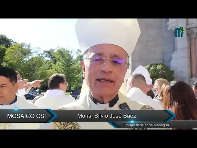 'Video thumbnail for Monseñor Báez califica de histórica la consagración de Obispo Chau en Newark'