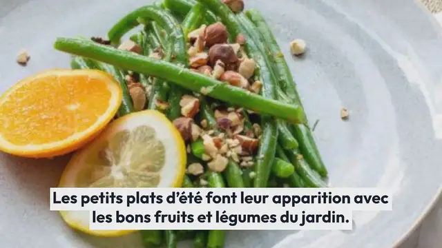 Video thumbnail for Salade de haricots verts croquants aux agrumes