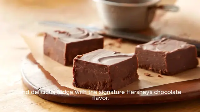 Video thumbnail for hershey fudge recipe