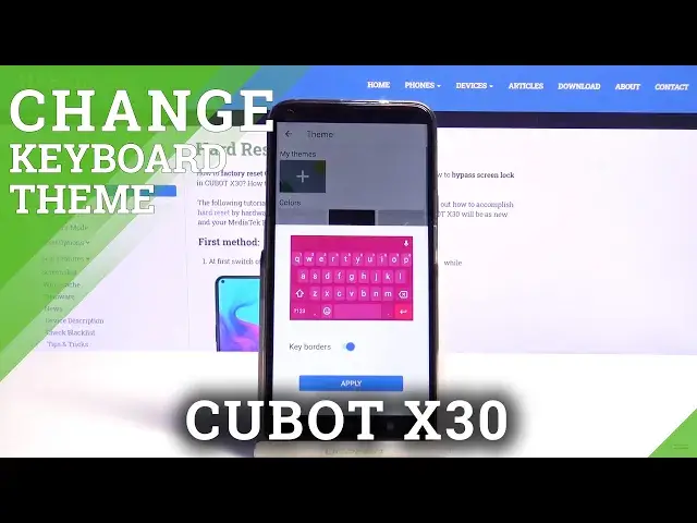 Video thumbnail for How to Change Keyboard Theme on CUBOT X30 – Keyboard Look