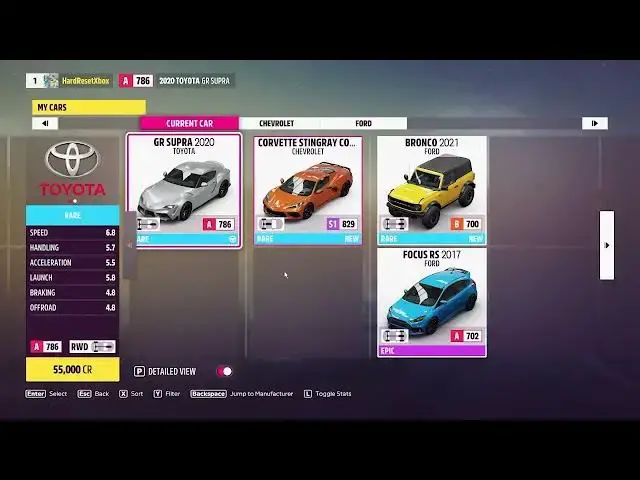 Video thumbnail for How To Switch Car In Forza Horizon V