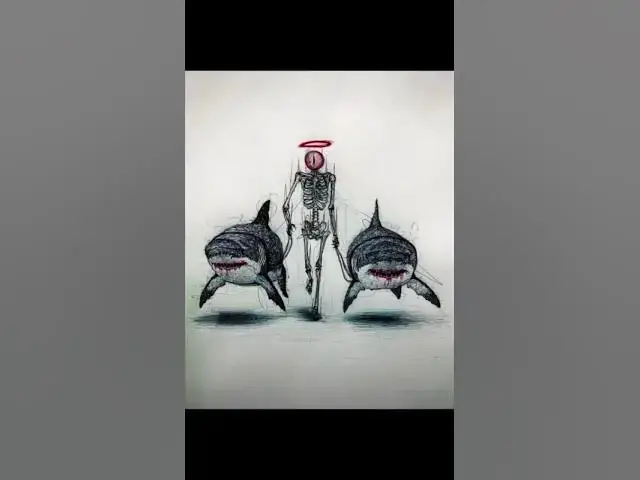 Video thumbnail for Horror pen art 💤