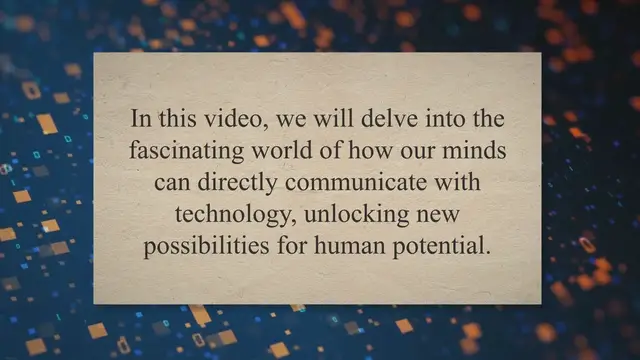 Video thumbnail for Unlocking the Mind: Exploring Neural Interfaces and the Future of Brain-Computer Interfaces