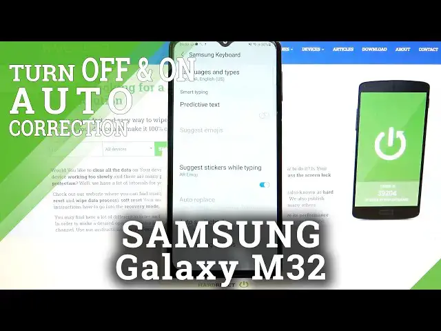 'Video thumbnail for How to Turn On/Off Auto Correction on SAMSUNG Galaxy M32 – Manage Text Options'