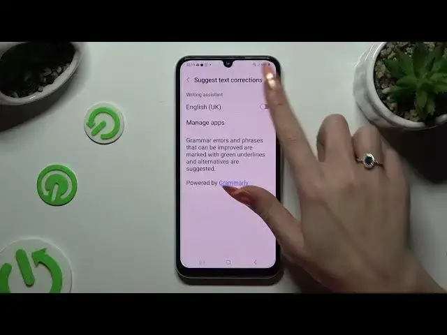 'Video thumbnail for How to Enter Text Correction Options on SAMSUNG Galaxy M34'